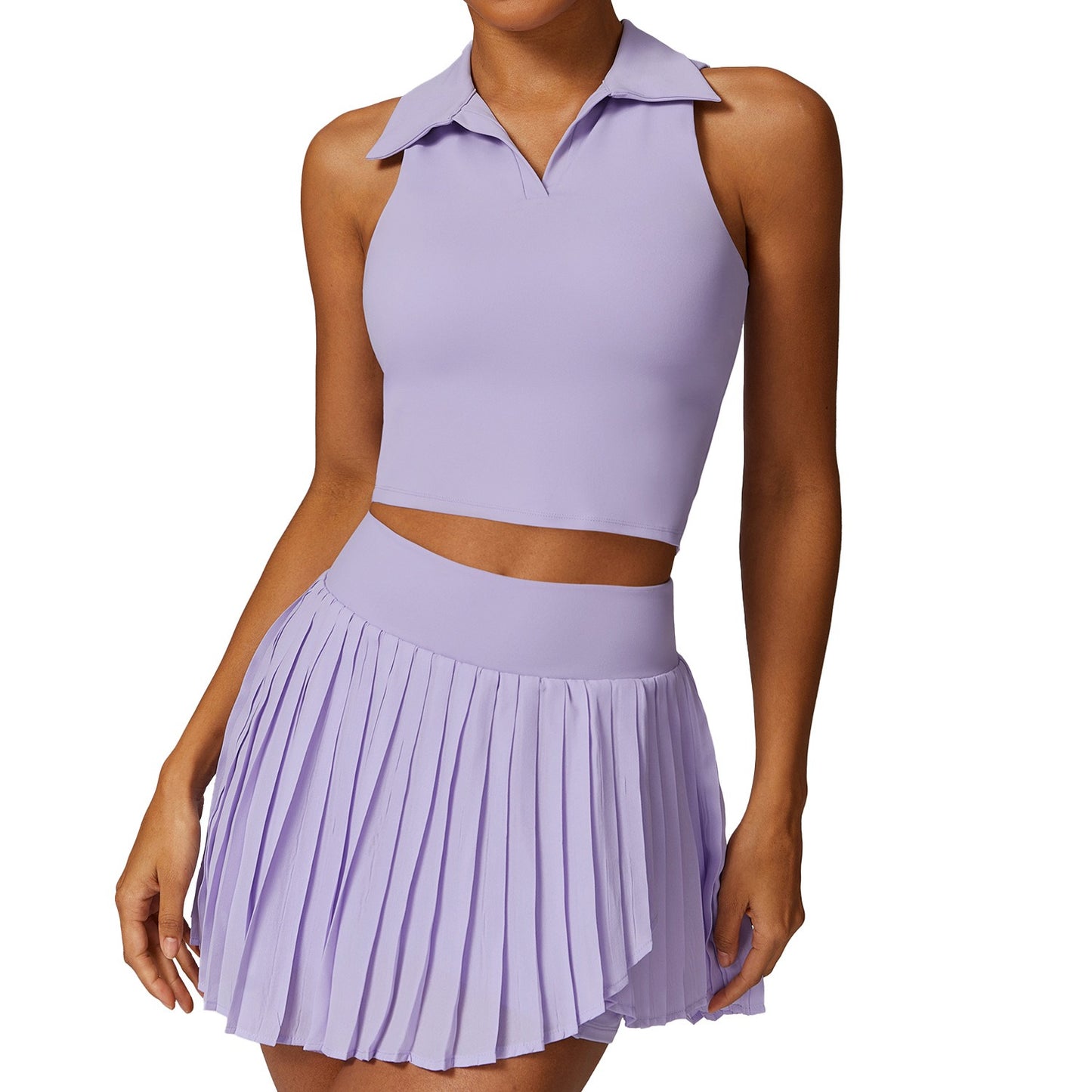 Summer Outdoor Casual T-Shirt Fitness Set, Breathable Yoga & Tennis Clothing