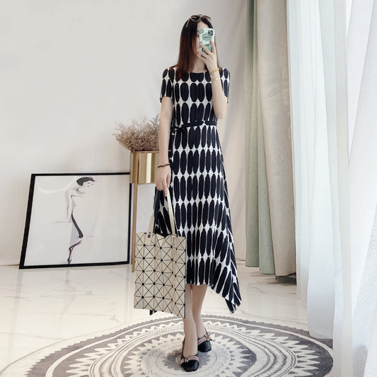 Summer Pleated Dress For Women