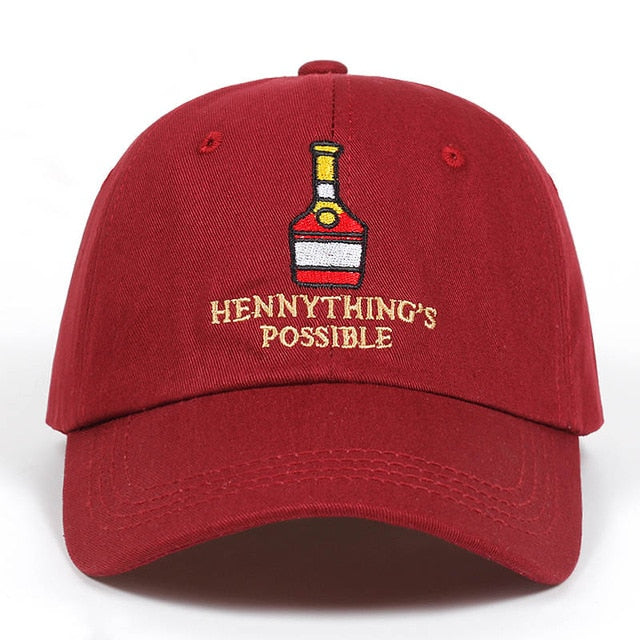 Henny Bottle Baseball Cap