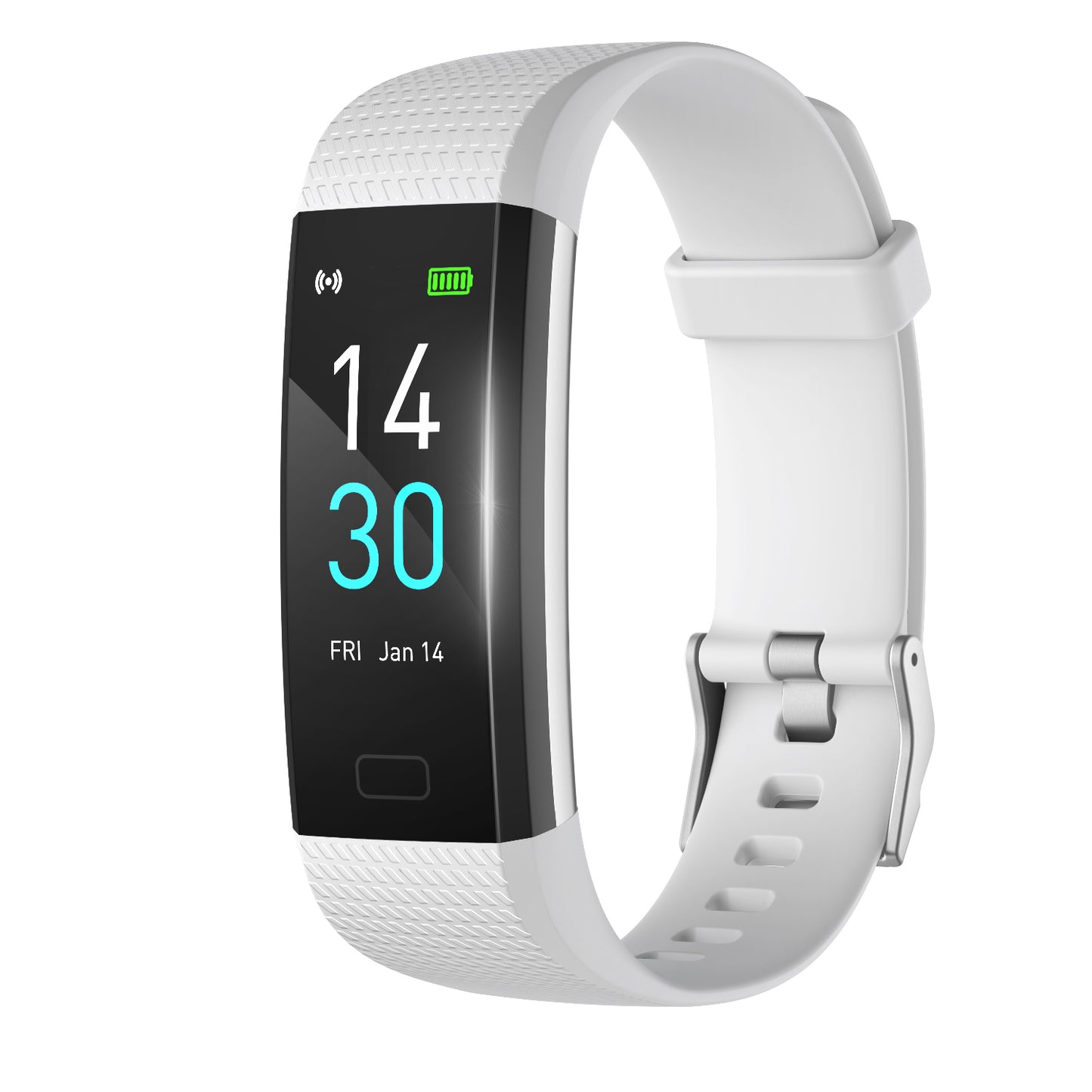 S5 Second Gen Smart Bracelet With Blood Pressure, Fitness, Heart Rate, Step & Temperature Tracking