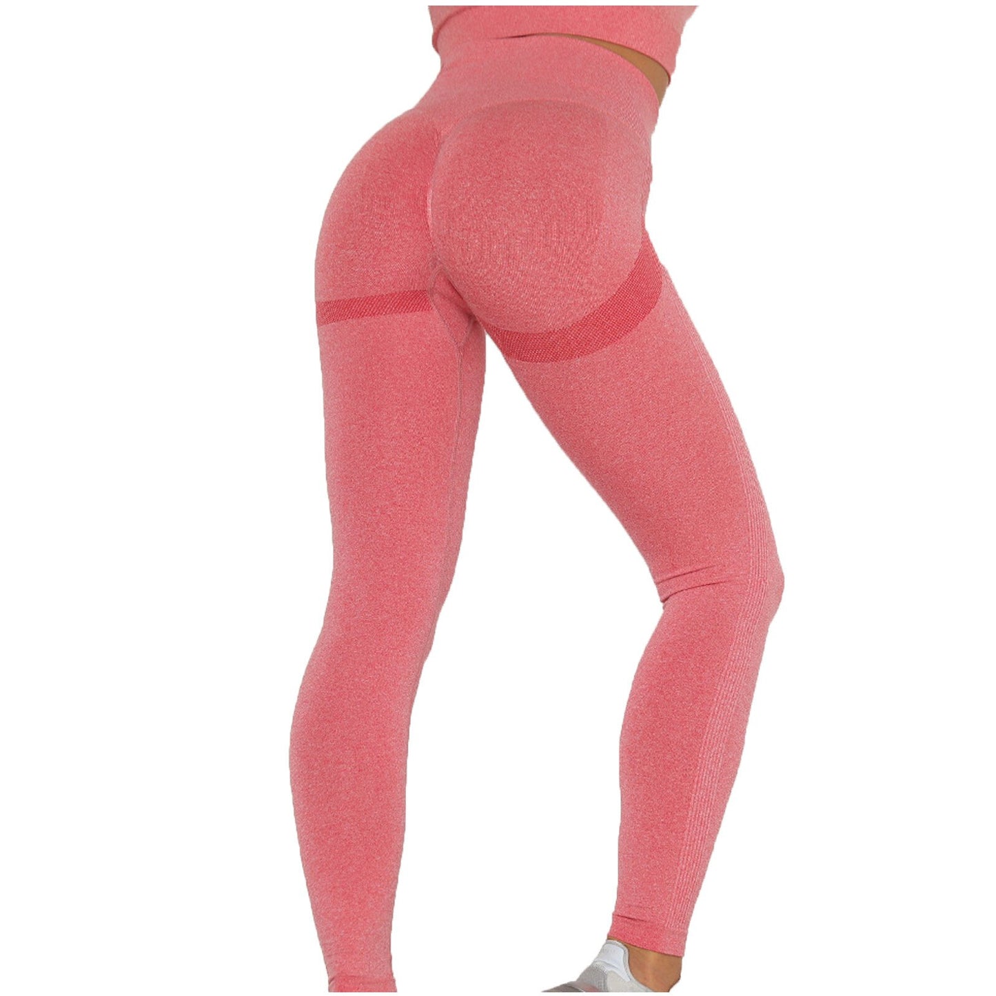 High-Waist Seamless Push-Up Leggings