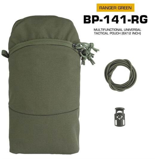 Tactical MOLLE Cylindrical Bag, 1.5L, Fits FCPC & GP Backpack
