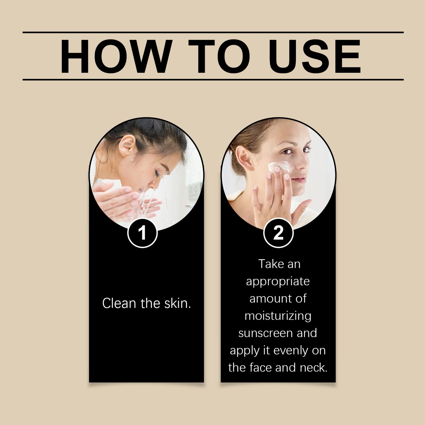 OUHOE Protective Summer Body Cream Light Moisturizing & Refreshing