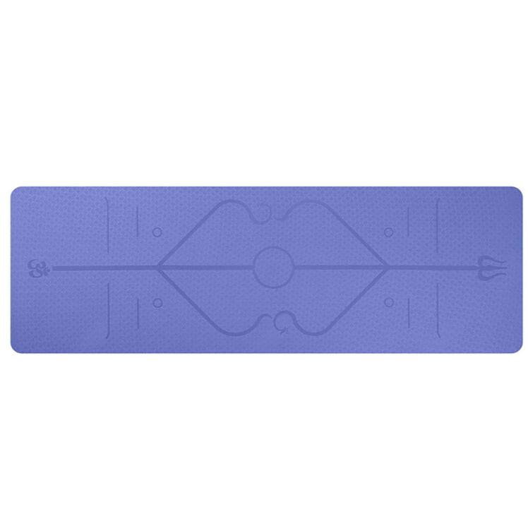 Yoga Mat with Position Line & Non-Slip For Beginner & Eco-Friendly