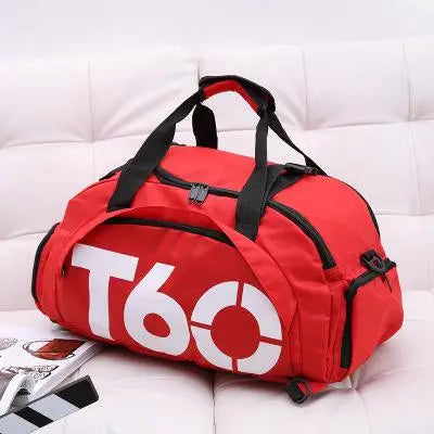 Unisex Sports Bag with Separate Shoe Compartment