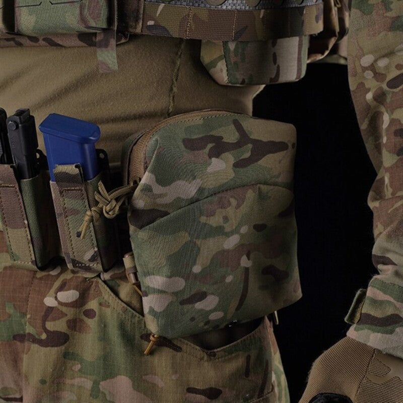 Tactical 6x5 inch MOLLE pouch for Mags, Fits FCPC or Utility Backpack
