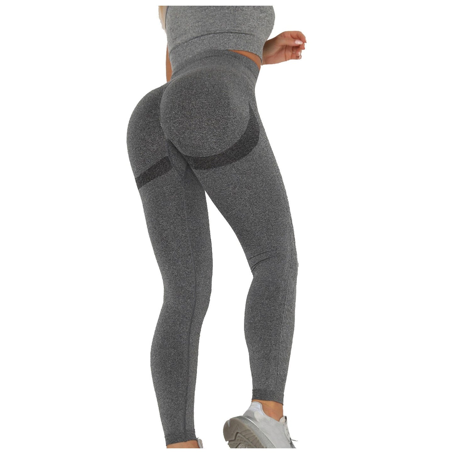 High-Waist Seamless Push-Up Leggings