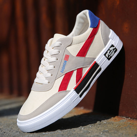 Men's Breathable Canvas Casual Board Shoes