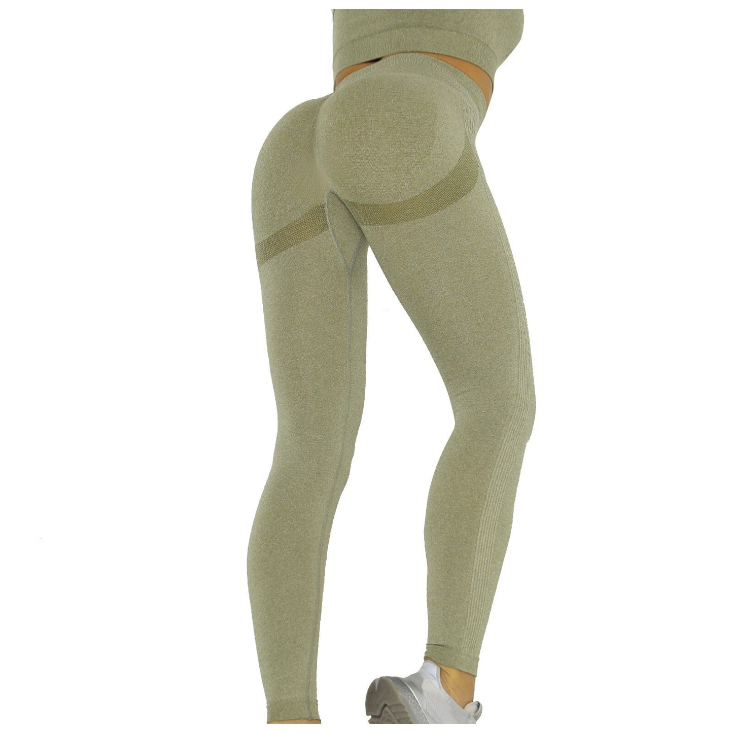 High-Waist Seamless Push-Up Leggings