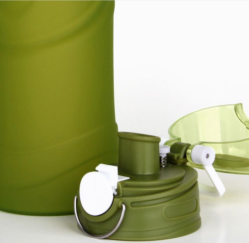 750ML Collapsible Silicone Water Bottle