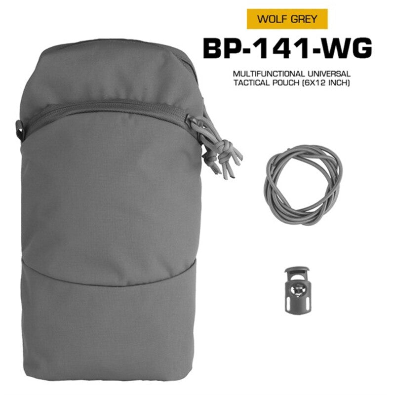 Tactical MOLLE Cylindrical Bag, 1.5L, Fits FCPC & GP Backpack