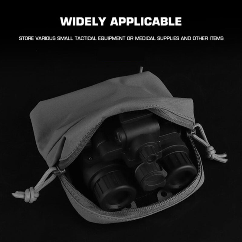 Tactical 6x5 inch MOLLE pouch for Mags, Fits FCPC or Utility Backpack