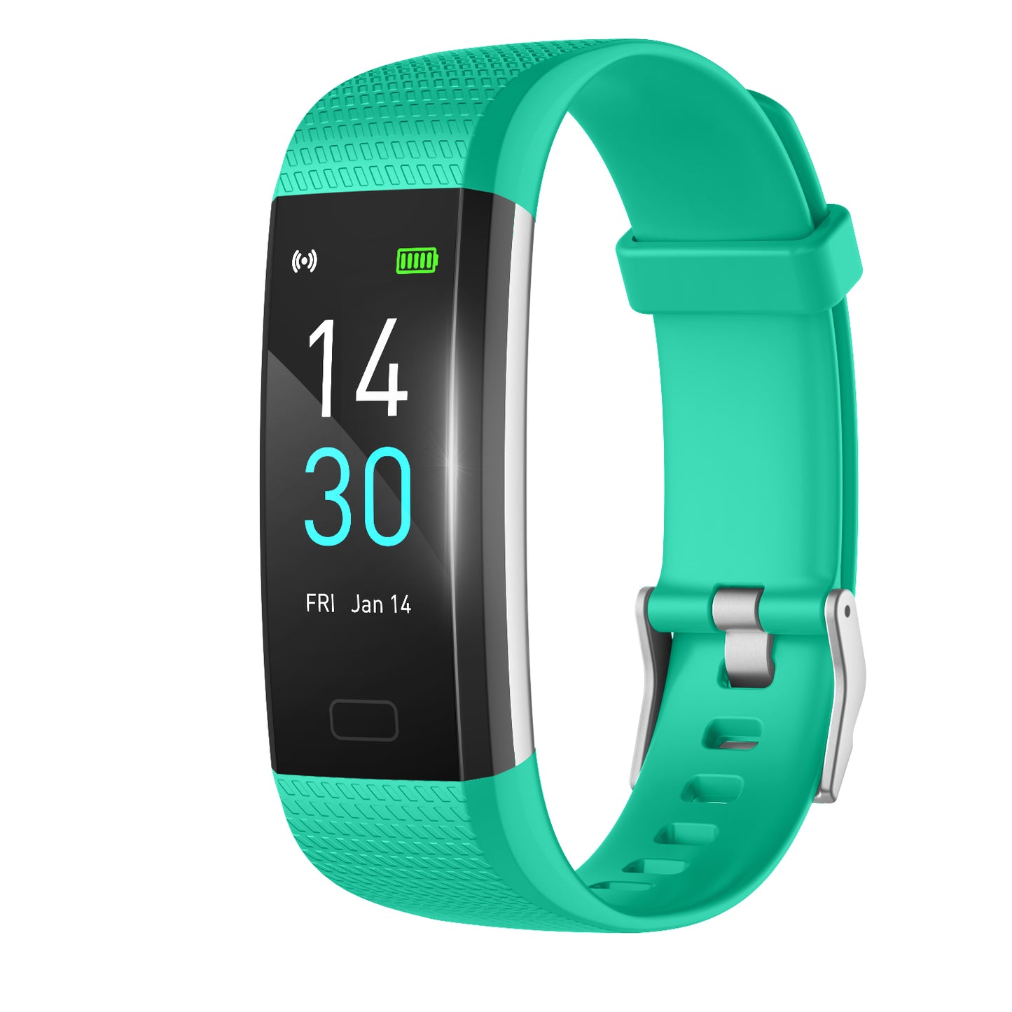 S5 Second Gen Smart Bracelet With Blood Pressure, Fitness, Heart Rate, Step & Temperature Tracking