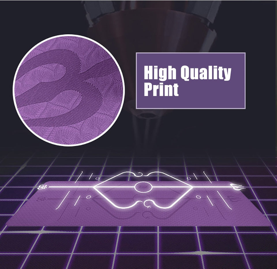 Yoga Mat with Position Line & Non-Slip For Beginner & Eco-Friendly