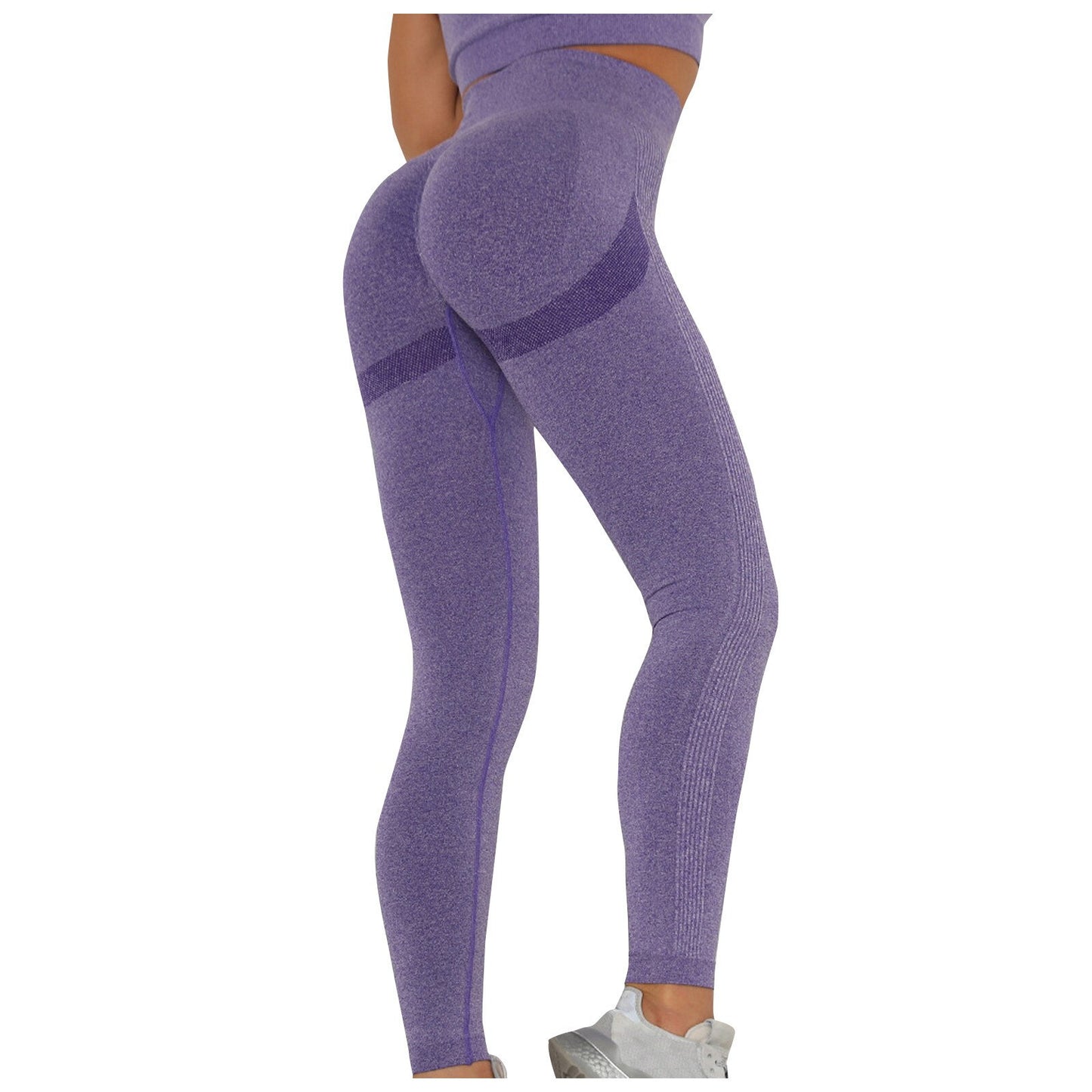 High-Waist Seamless Push-Up Leggings