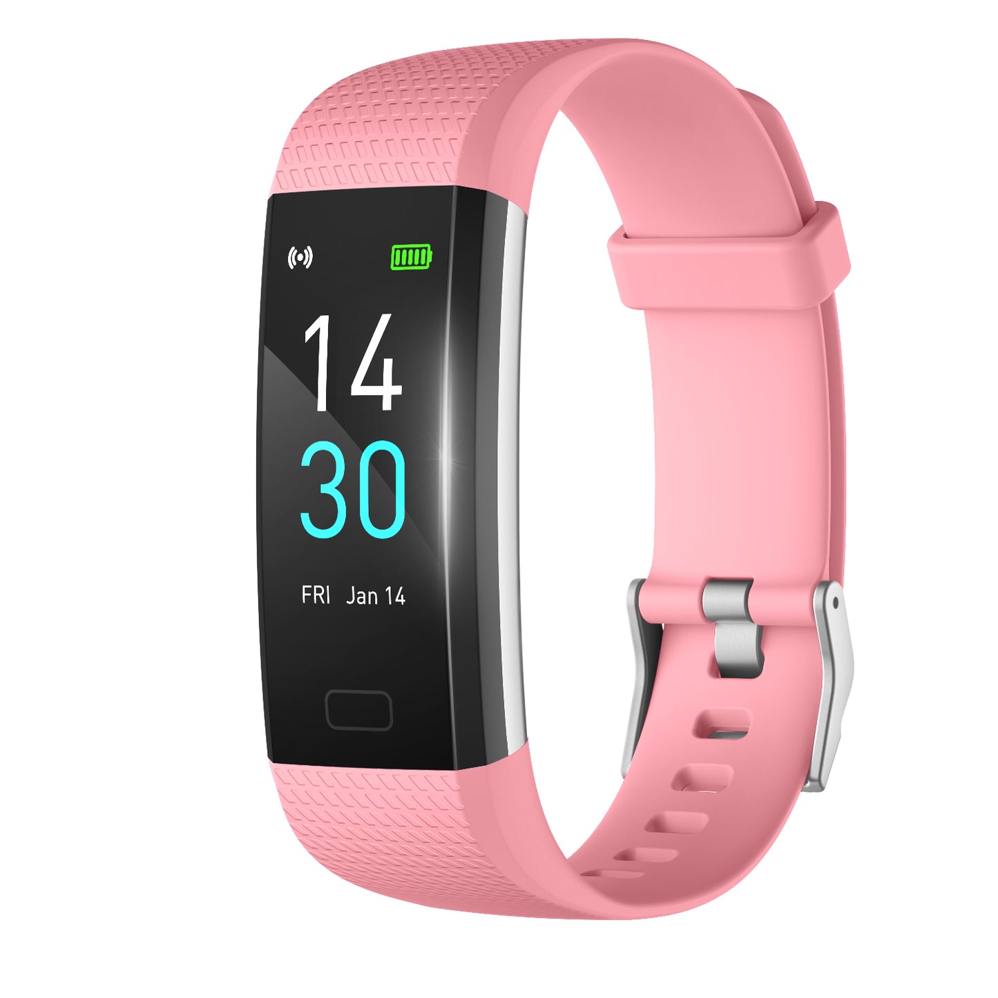 S5 Second Gen Smart Bracelet With Blood Pressure, Fitness, Heart Rate, Step & Temperature Tracking