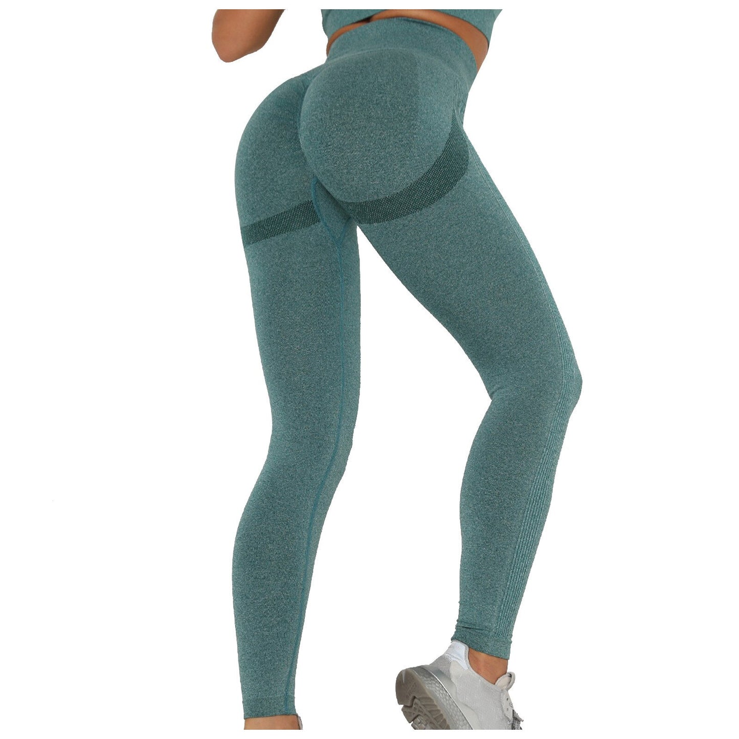 High-Waist Seamless Push-Up Leggings