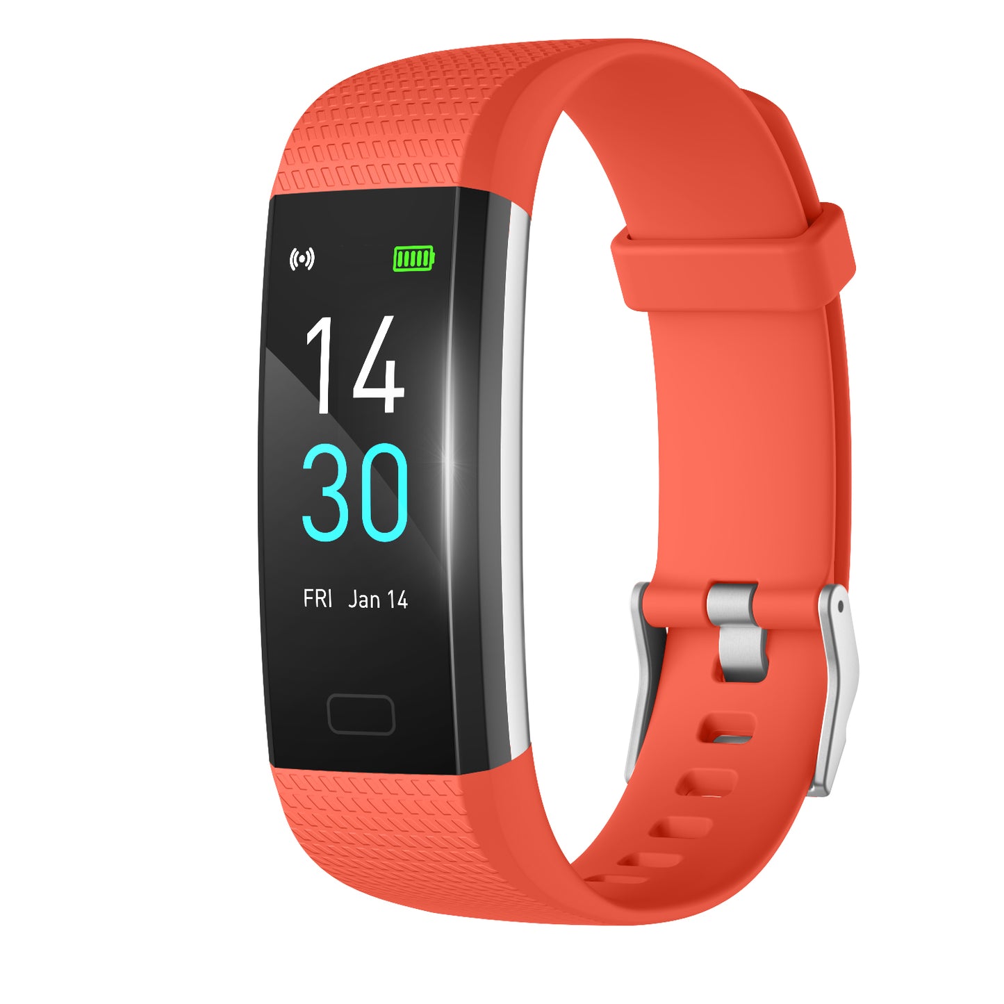 S5 Second Gen Smart Bracelet With Blood Pressure, Fitness, Heart Rate, Step & Temperature Tracking