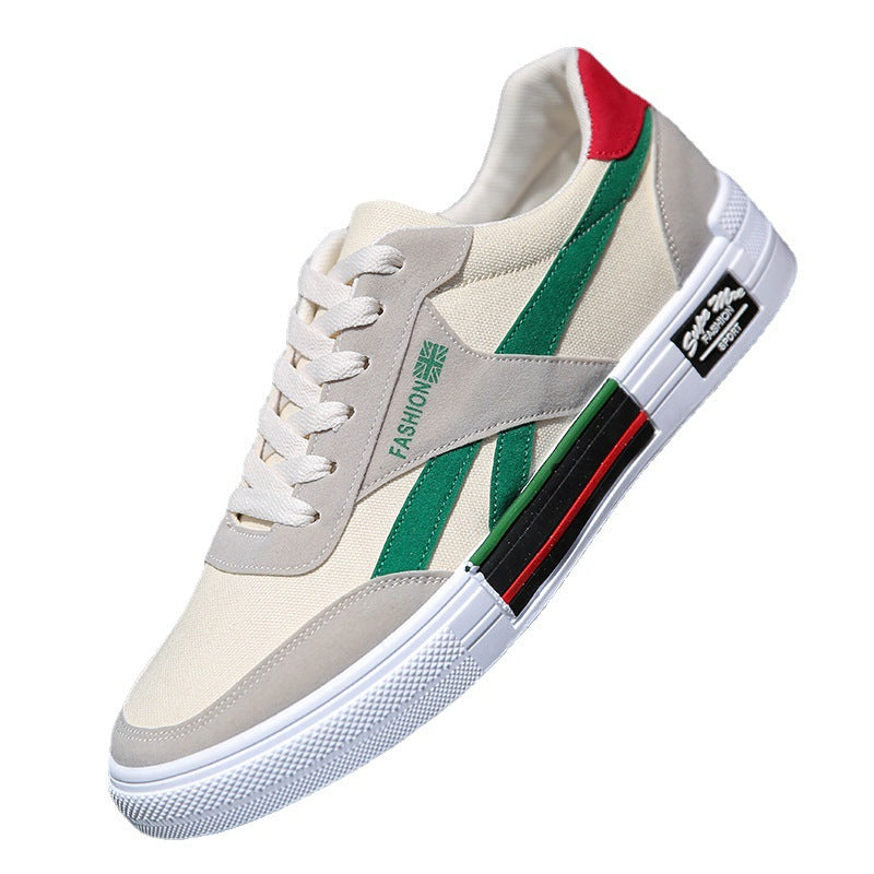 Men's Breathable Canvas Casual Board Shoes