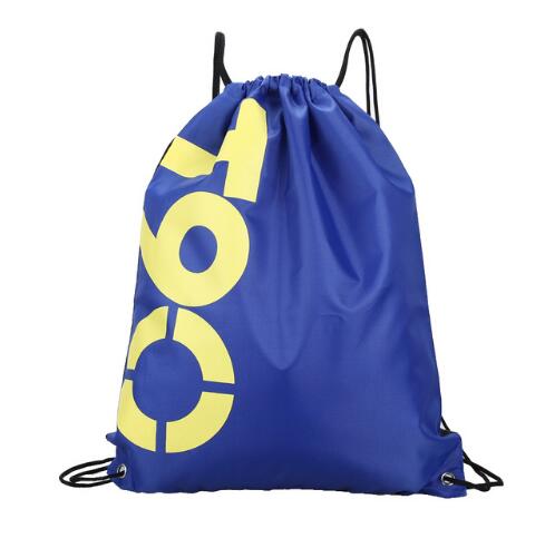 Waterproof Sports Bag with Double-Layered Drawstrings