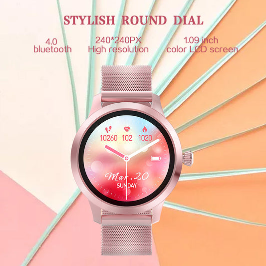 H16 Women's Smart Watch With Heart Rate, Sleep & Sports Tracking