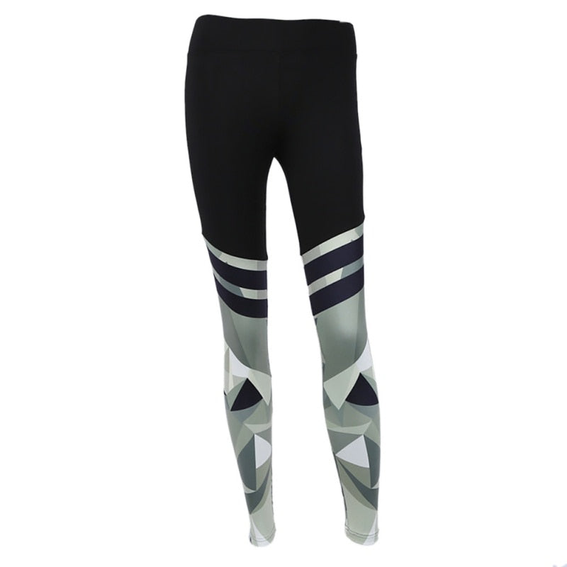 Harajuku Push-Up Camouflage Leggings