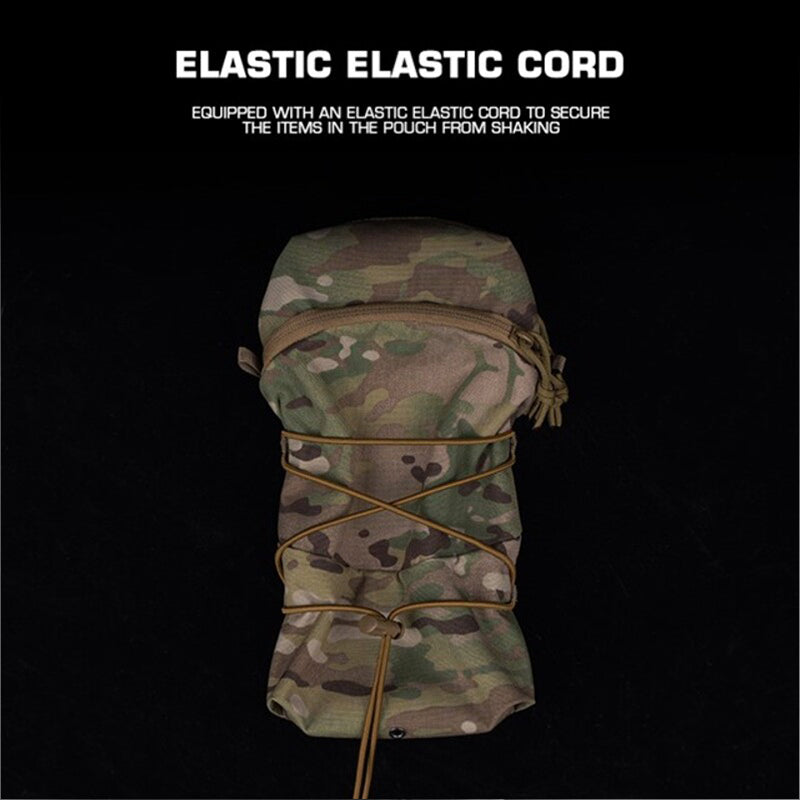 Tactical MOLLE Cylindrical Bag, 1.5L, Fits FCPC & GP Backpack