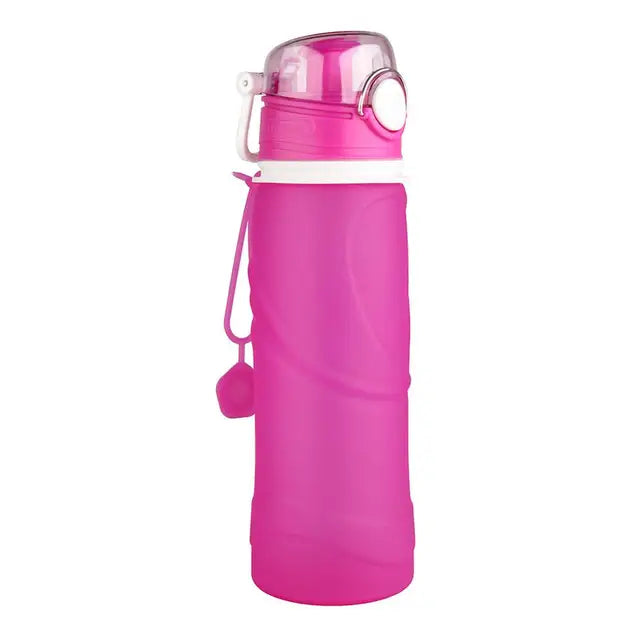 750ML Collapsible Silicone Water Bottle