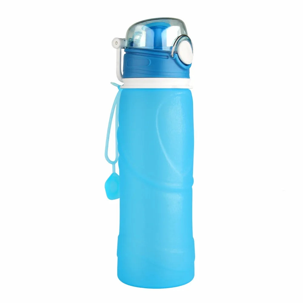 750ML Collapsible Silicone Water Bottle