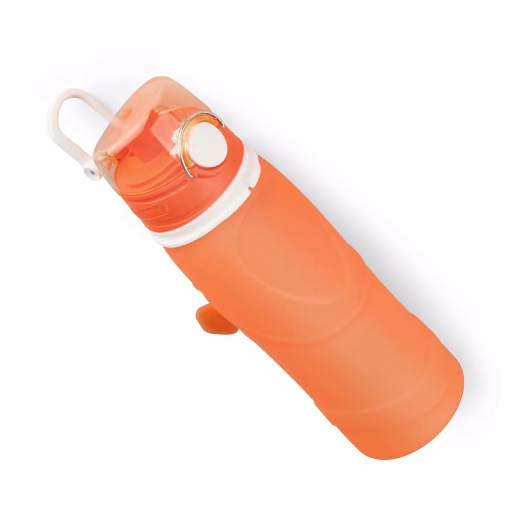 750ML Collapsible Silicone Water Bottle