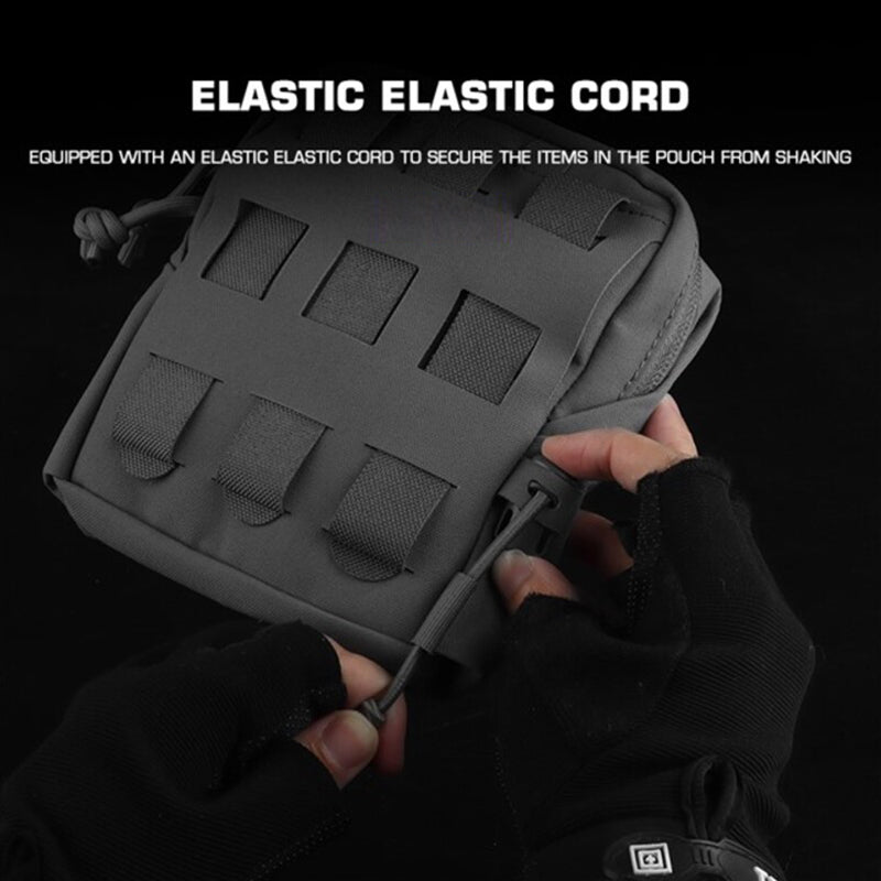 Tactical 6x5 inch MOLLE pouch for Mags, Fits FCPC or Utility Backpack