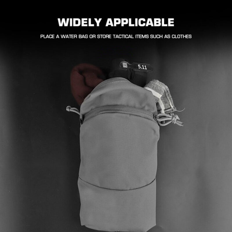 Tactical MOLLE Cylindrical Bag, 1.5L, Fits FCPC & GP Backpack