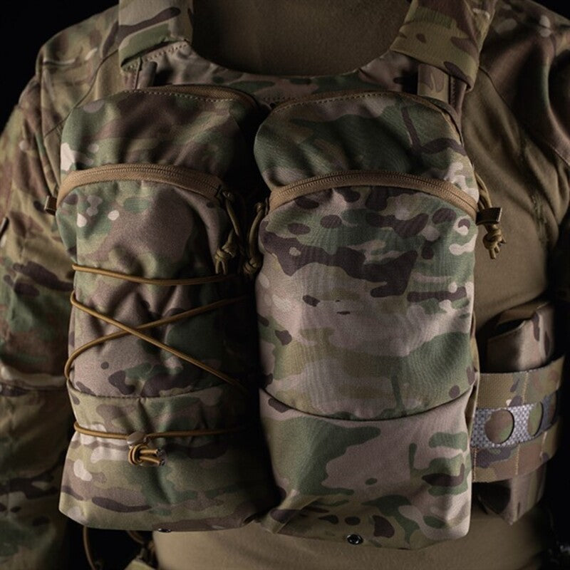 Tactical MOLLE Cylindrical Bag, 1.5L, Fits FCPC & GP Backpack