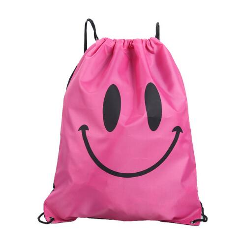 Waterproof Sports Bag with Double-Layered Drawstrings
