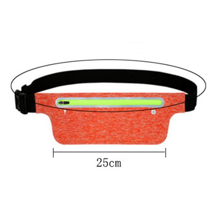 Waterproof Running Waist Bag with Pocket for Outdoor Sports