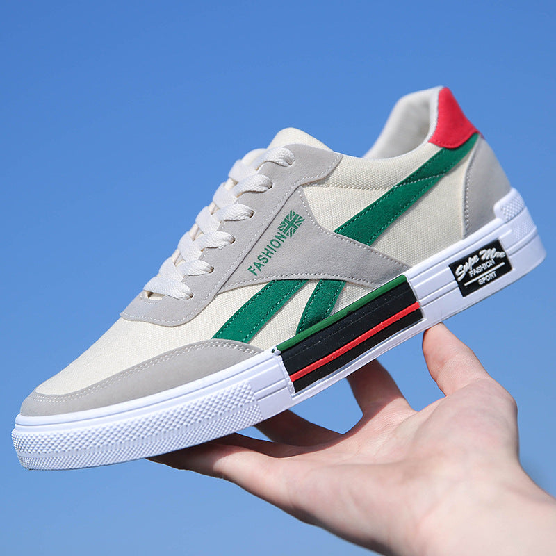 Men's Breathable Canvas Casual Board Shoes