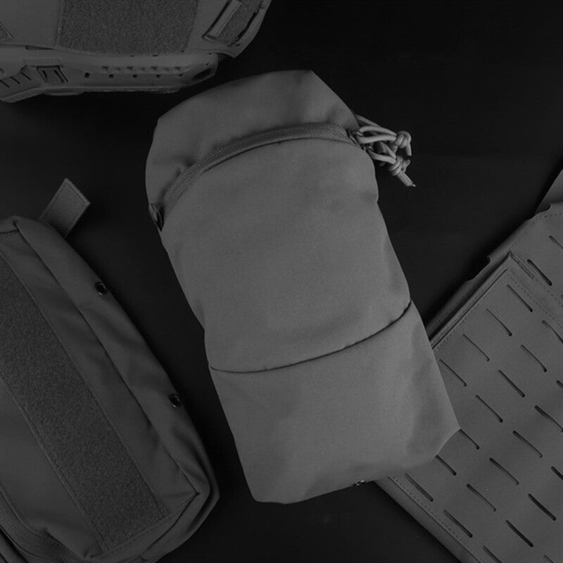Tactical MOLLE Cylindrical Bag, 1.5L, Fits FCPC & GP Backpack
