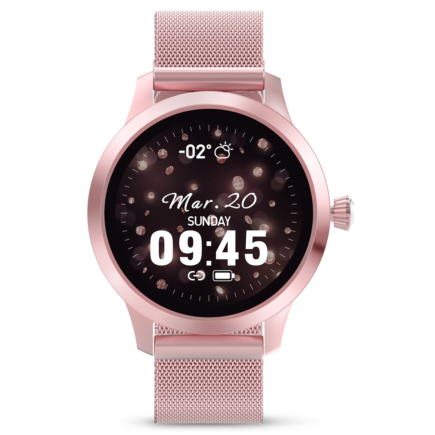 H16 Women's Smart Watch With Heart Rate, Sleep & Sports Tracking