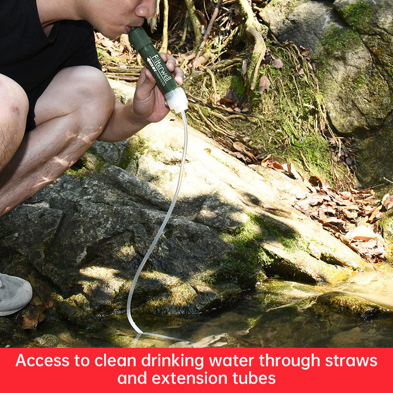 Mini Camping Purification Water Filter: Essential Survival & Emergency Supply