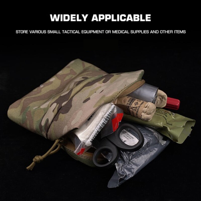 Tactical 6x5 inch MOLLE pouch for Mags, Fits FCPC or Utility Backpack