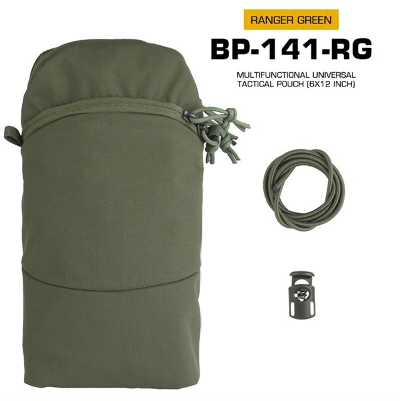 Tactical MOLLE Cylindrical Bag, 1.5L, Fits FCPC & GP Backpack