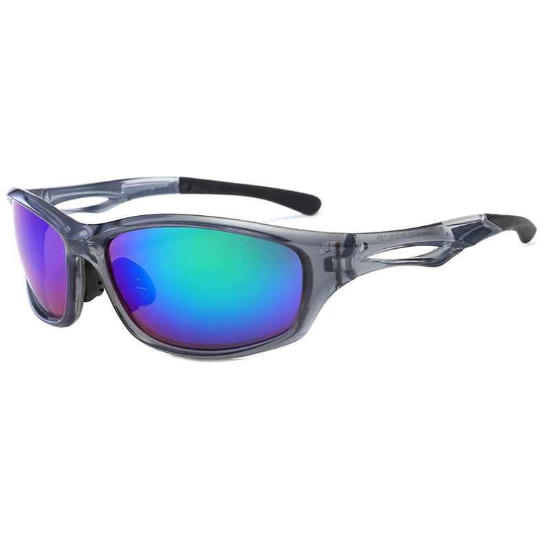 Men & Women Bicycle Outdoor Sports Sunglasses Beach Mirror 9309 PC Lens