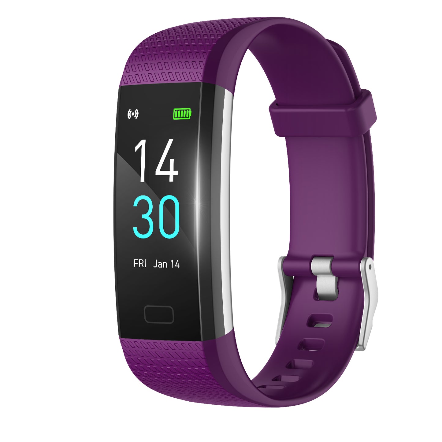 S5 Second Gen Smart Bracelet With Blood Pressure, Fitness, Heart Rate, Step & Temperature Tracking