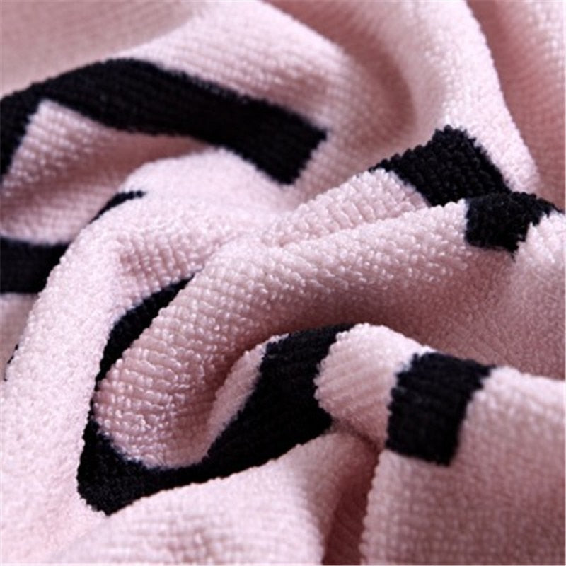 Rectangular Fiber Polyester Beach Towel - 70x150cm Heat Transfer Print