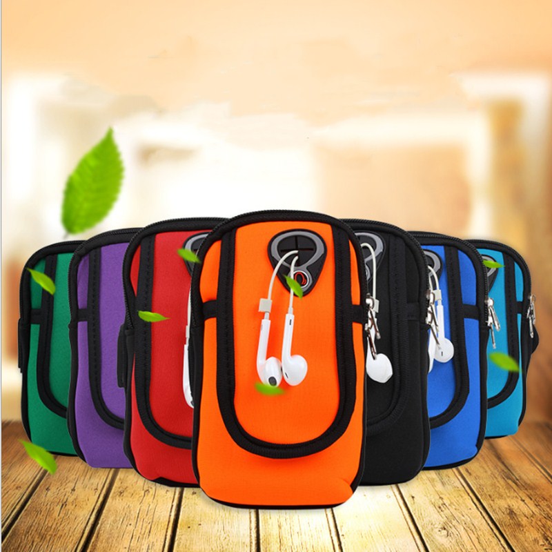 Waterproof Sport Arm Bag For Phone Ideal For Jogging, Hiking & Running