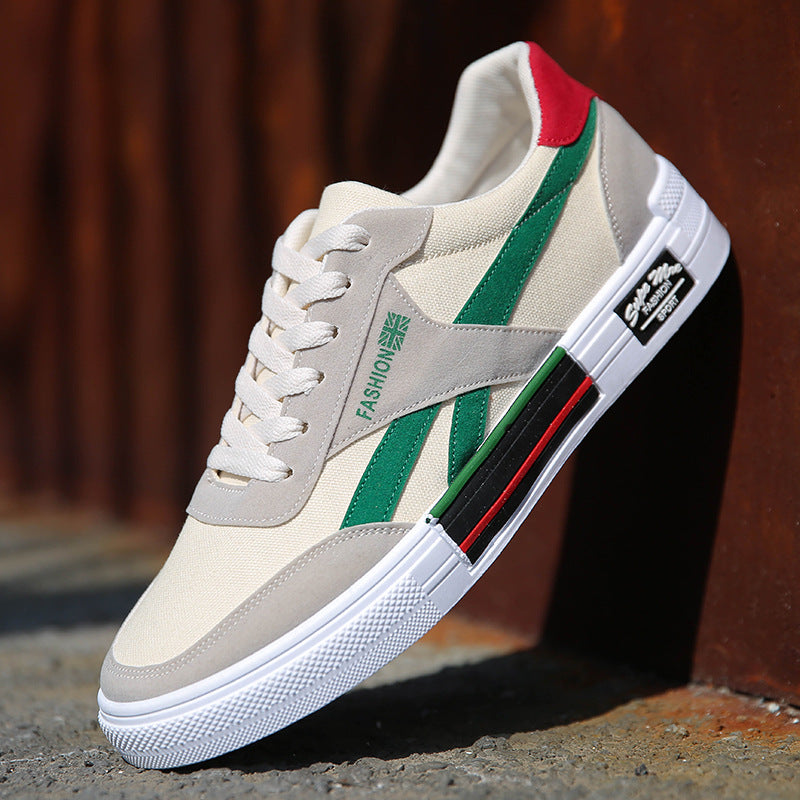 Men's Breathable Canvas Casual Board Shoes