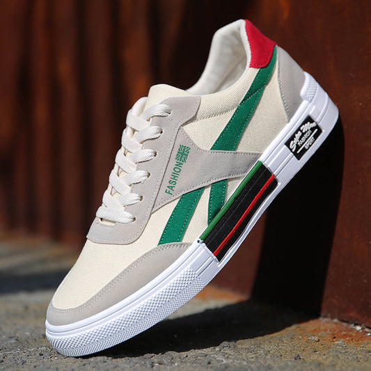 Men's Breathable Canvas Casual Board Shoes