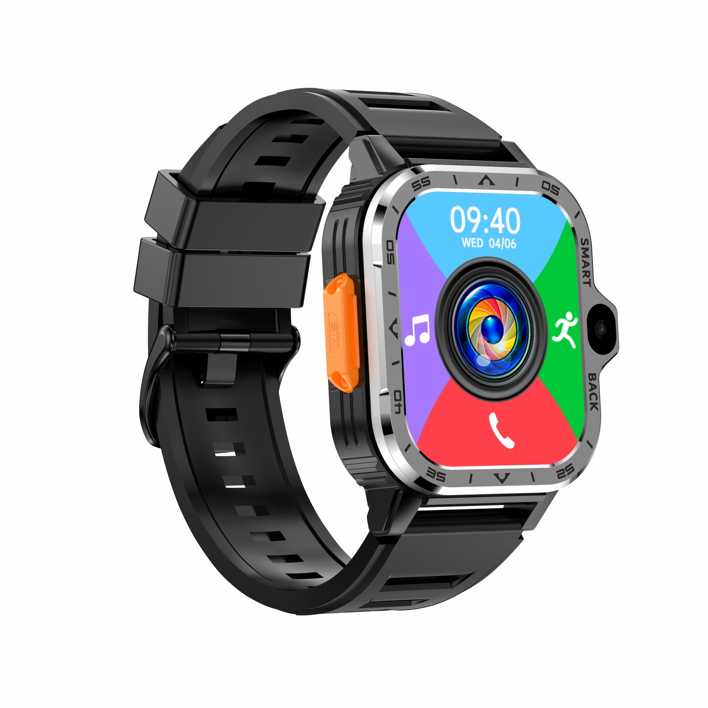 AP8 smart watch 4G 2+16G dual HD camera WIFI health monitoring