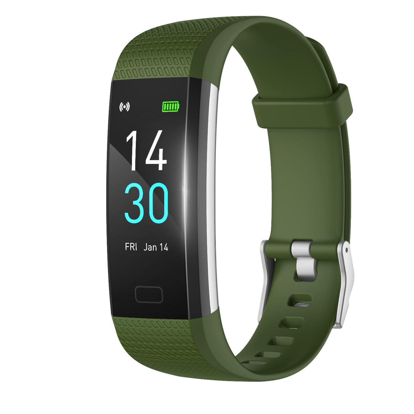 S5 Second Gen Smart Bracelet With Blood Pressure, Fitness, Heart Rate, Step & Temperature Tracking