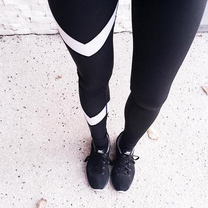 Arrow Print Yoga Leggings